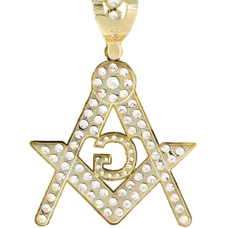 Mason  10K Gold Pendant | 11.4 Grams