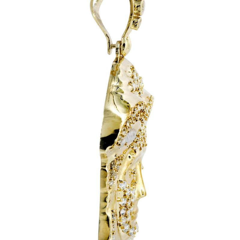 Medusa  10K Gold Pendant | 15.7 Grams