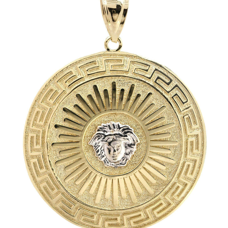 Medusa 10K Gold Pendant | 11.9 Grams