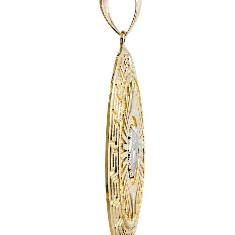 Medusa 10K Gold Pendant | 11.9 Grams