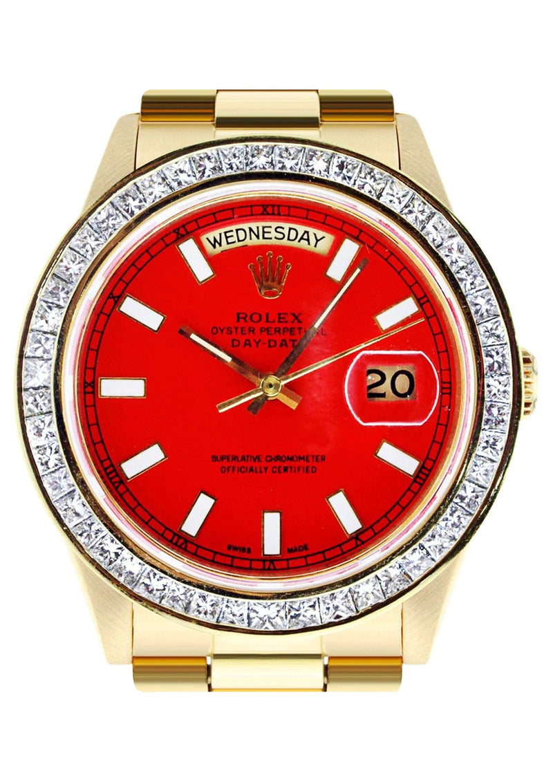 Diamond Rolex Day-Date | 18K Yellow Gold | 36 Mm