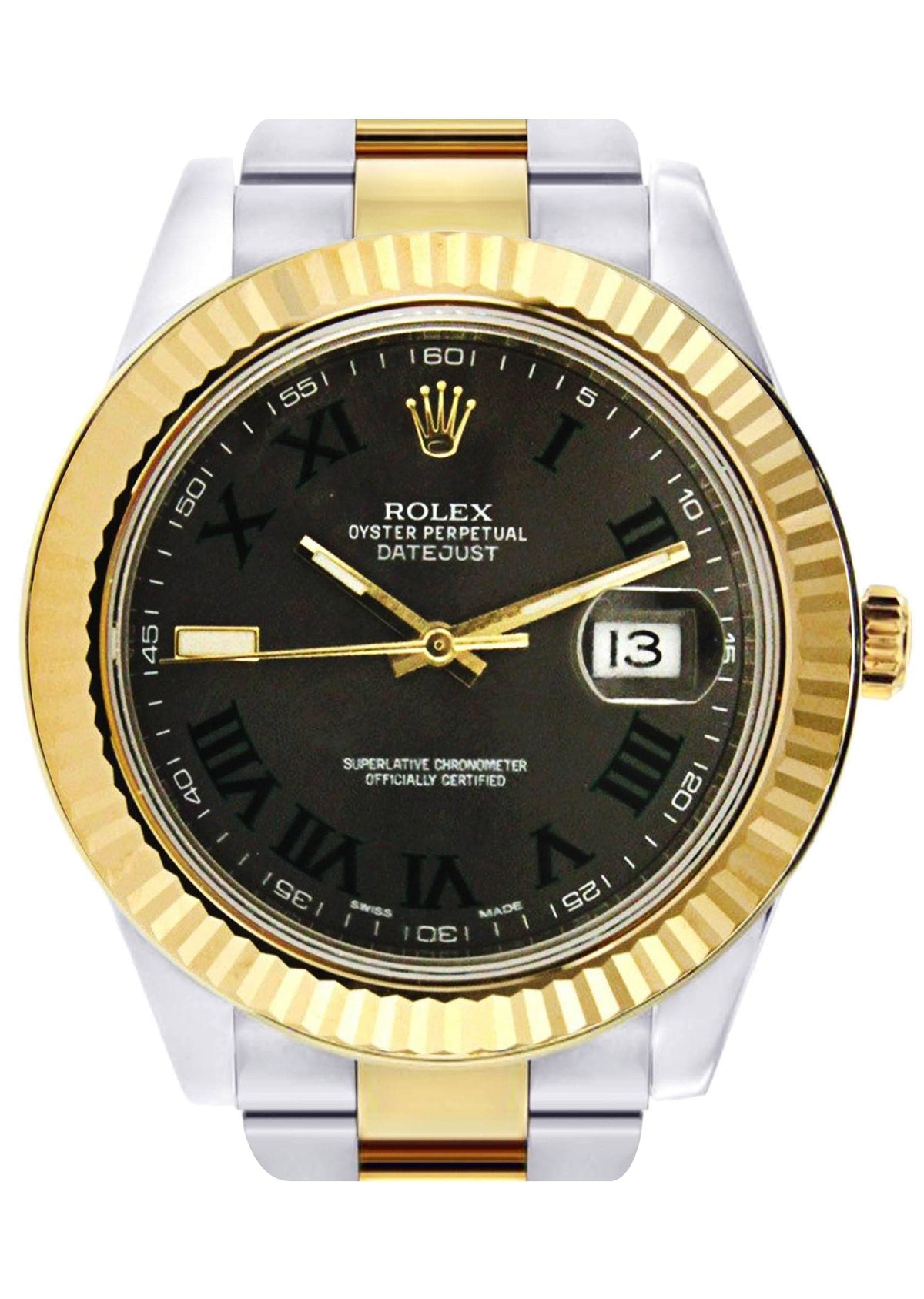Rolex Datejust 2 | 18K Yellow Gold | 41 Mm