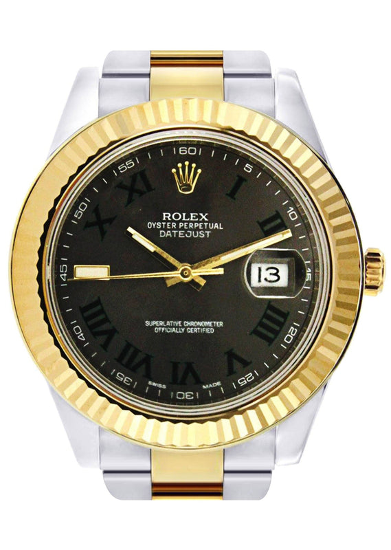 Rolex Datejust 2 | 18K Yellow Gold | 41 Mm