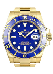 Rolex Submariner | 18K Yellow Gold | 40 Mm