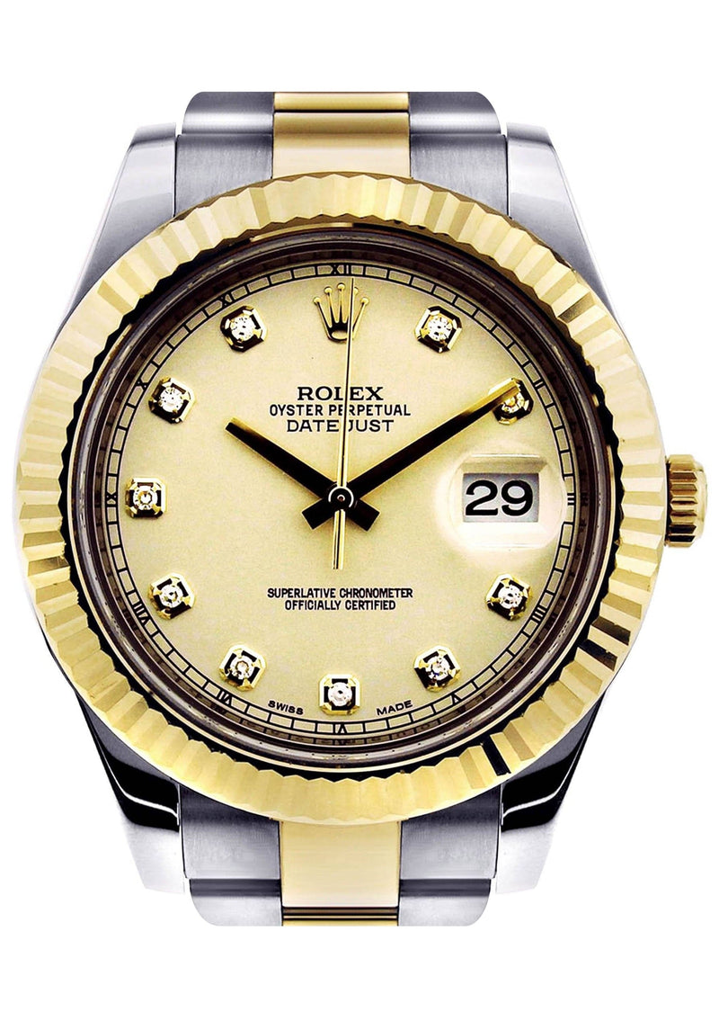 Rolex Datejust 2 | 18K Yellow Gold | 41 Mm