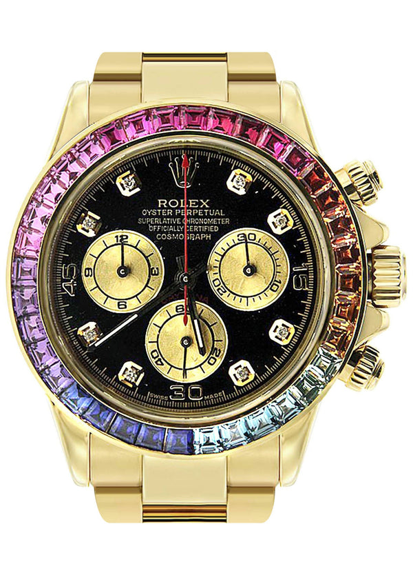 Rolex Daytona | Colored Sapphire | 40 Mm