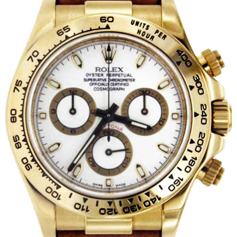 Rolex Daytona | 18K Yellow Gold | 40 Mm