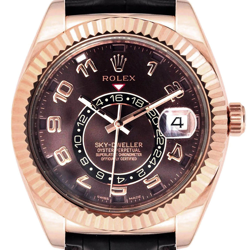 Rolex Sky Dweller | 18K Rose Gold | 42 Mm