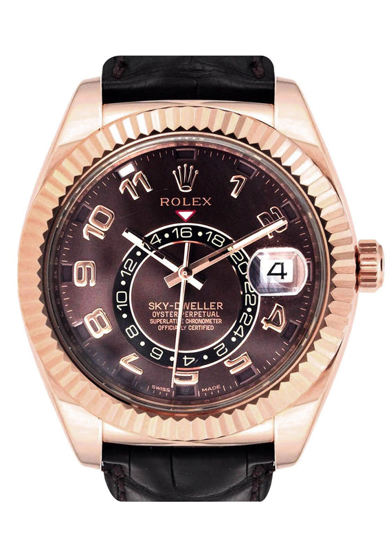 Rolex Sky Dweller | 18K Rose Gold | 42 Mm