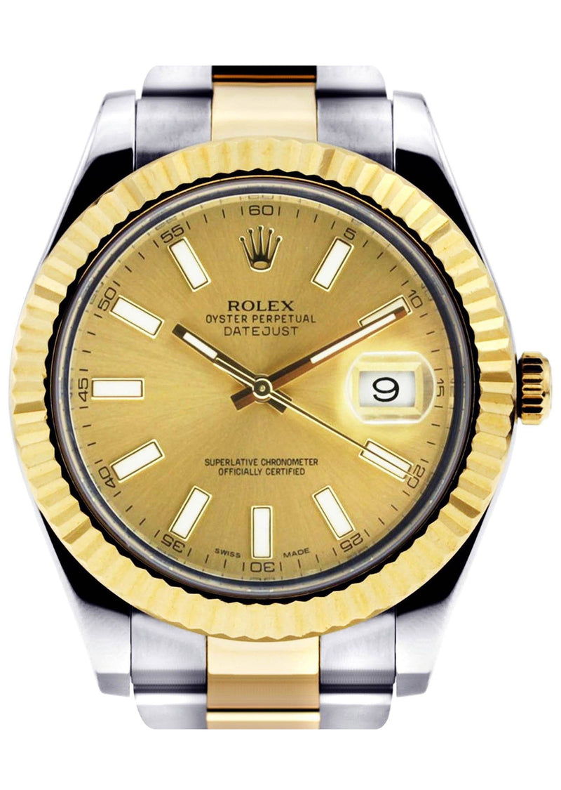 Rolex Datejust 2 | 18K Yellow Gold | 41 Mm
