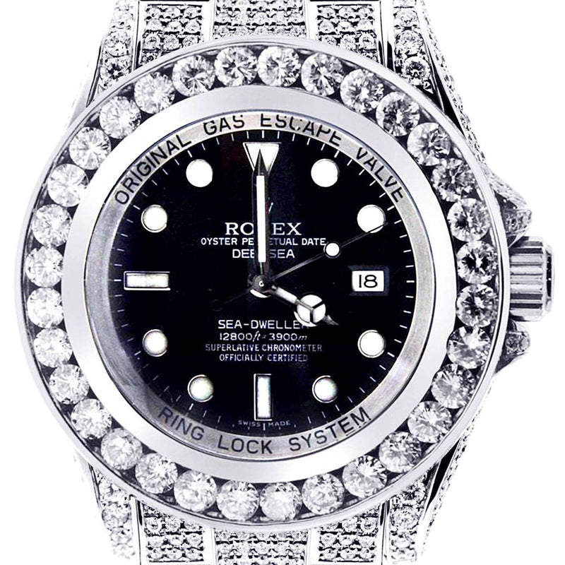 Diamond Rolex Deepsea Sea-Dweller | Stainless Steel