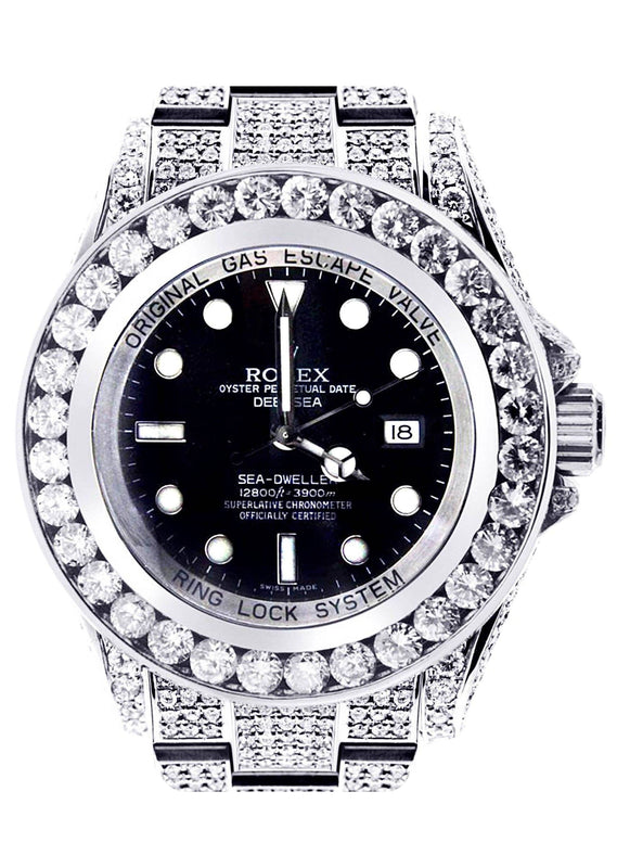 Diamond Rolex Deepsea Sea-Dweller | Stainless Steel