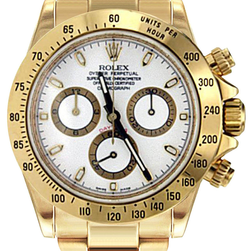 Rolex Daytona | 18K Yellow Gold | 40 Mm