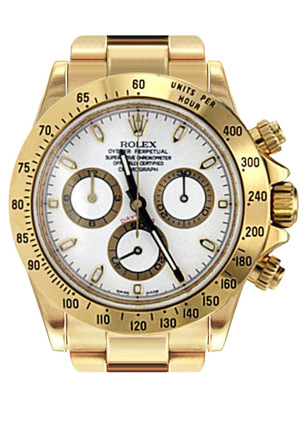 Rolex Daytona | 18K Yellow Gold | 40 Mm