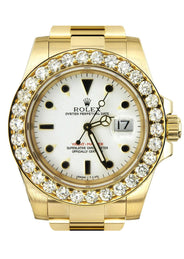 Diamond Rolex Yacht Master | 18K Yellow Gold
