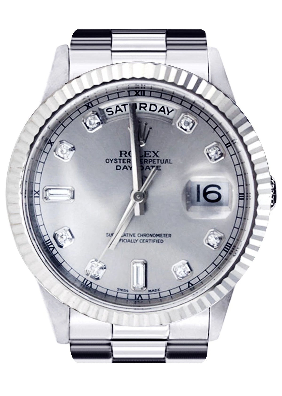 Rolex Day-Date | 18K White Gold | 36 Mm