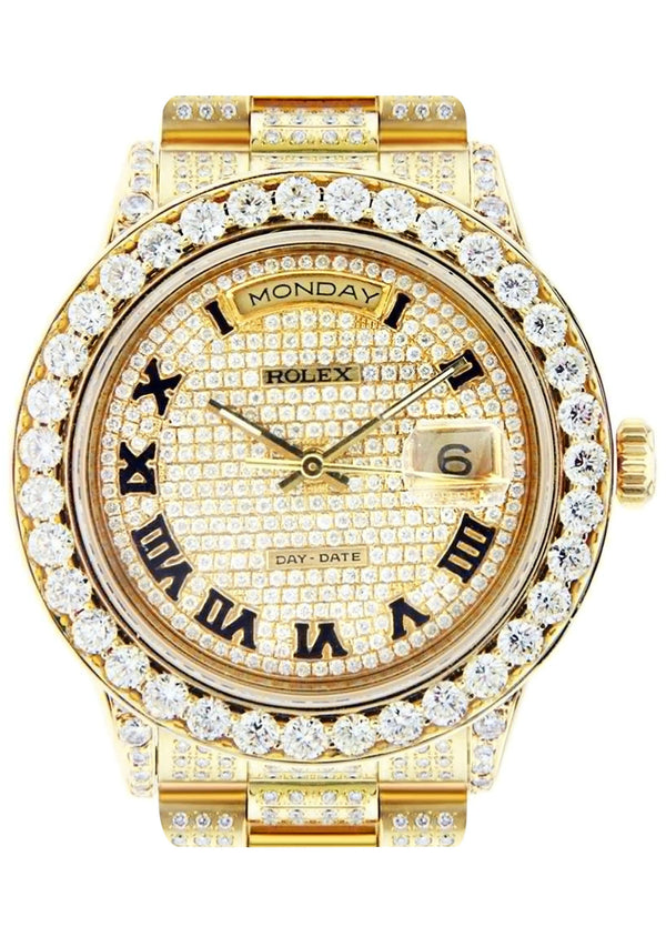 Diamond Rolex Day-Date | 18K Yellow Gold | 36 Mm
