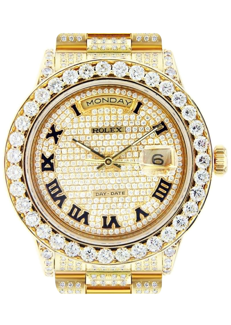 Diamond Rolex Day-Date | 18K Yellow Gold | 36 Mm