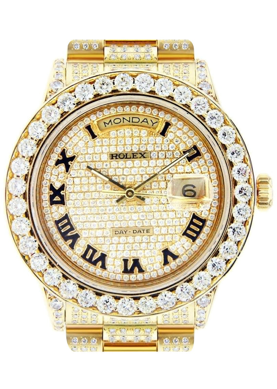 Diamond Rolex Day-Date | 18K Yellow Gold | 36 Mm