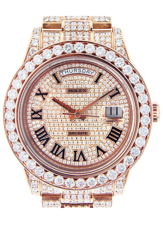 Diamond Rolex Day-Date 2 | 18K Pink Gold | 41 Mm