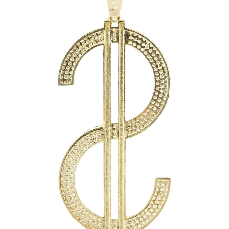 Dollar  10K Gold Pendant | 10.5 Grams