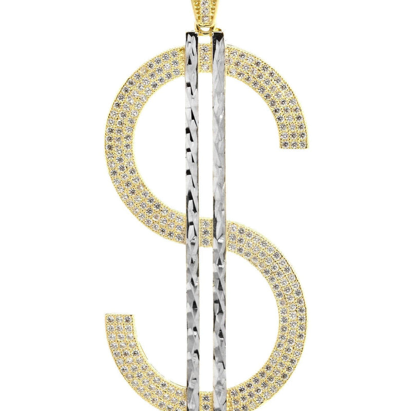 Dollar  10K Gold Pendant | 10.5 Grams