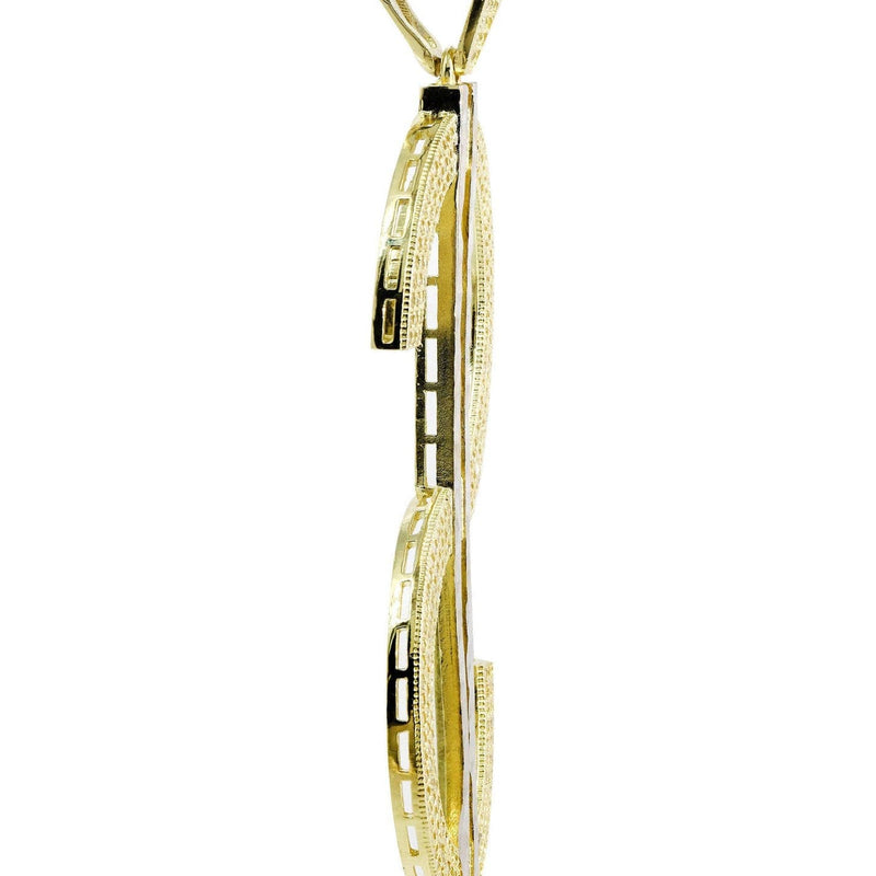 Dollar  10K Gold Pendant | 10.5 Grams