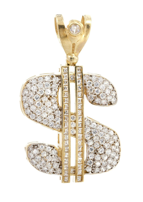 Dollar  10K Gold Pendant | 21.3 Grams