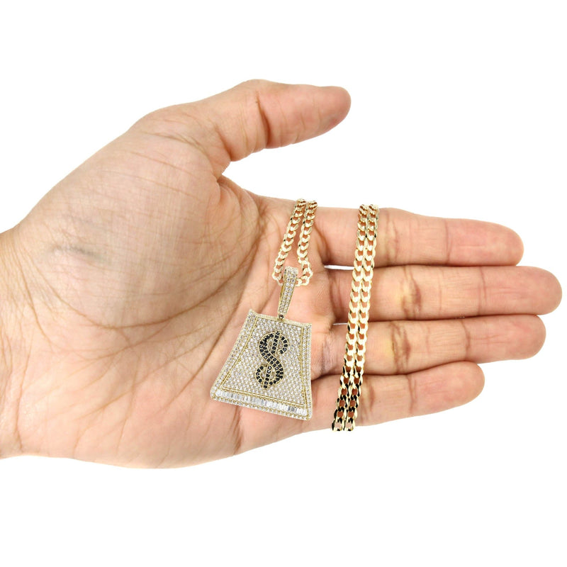 10K Yellow Gold Money Bag Necklace | Appx. 20 Grams