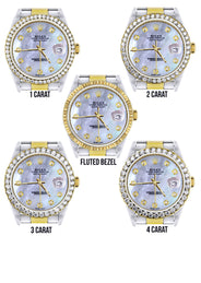 Two Tone Rolex Datejust Watch 16233 for Men | 36Mm | Mother of Pearl Dial | Oyster Band