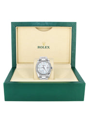 116200 | Rolex Datejust Watch | 36Mm | Mother Of Pearl Arabic Diamond Dial | Oyster Band