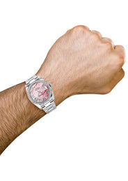 116200 | Rolex Datejust Watch | 36Mm | Pink Mother Of Pearl Roman Dial | Oyster Band
