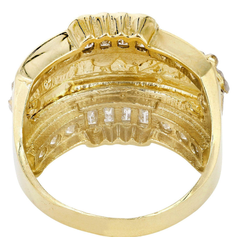 Last Supper  10K Gold Mens Ring | 8.4 Grams