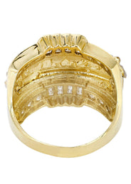 Last Supper  10K Gold Mens Ring | 8.4 Grams