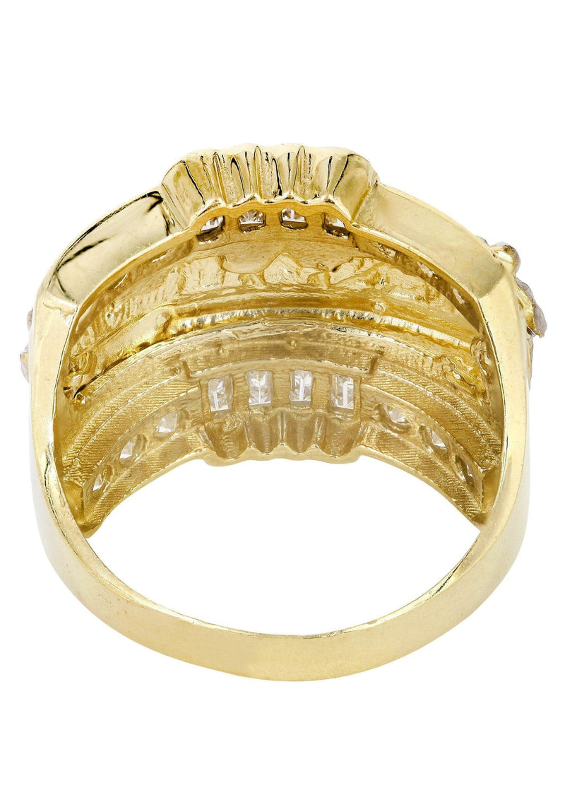 Last Supper  10K Gold Mens Ring | 8.4 Grams