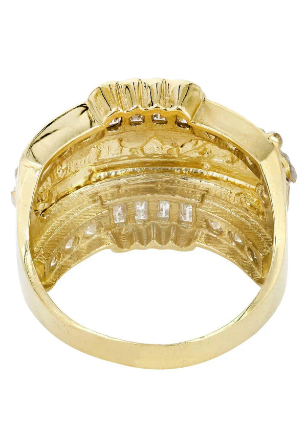 Last Supper Ring | 10K Solid Yellow Gold