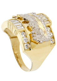 Last Supper  10K Gold Mens Ring | 8.4 Grams
