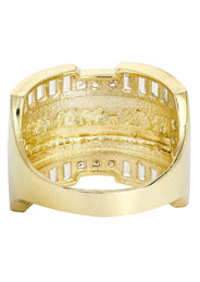 Last Supper  10K Gold Mens Ring | 8.4 Grams