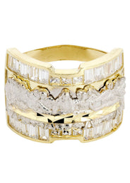 Last Supper  10K Gold Mens Ring | 8.4 Grams