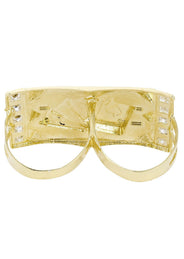 Cards 10K Gold Mens Ring | 13.8 Grams