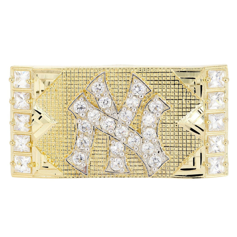 Yankees  10K Gold Mens Ring | 14 Grams