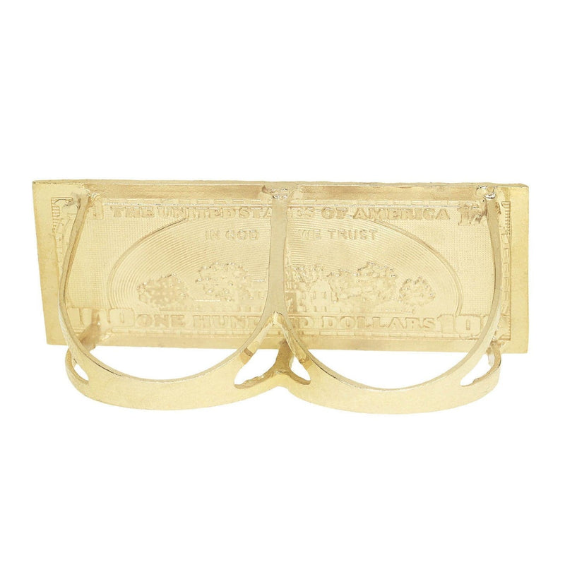 $100 Dollor Bill  10K Gold Mens Ring | 6.9 Grams