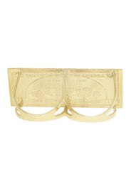 $100 Dollor Bill  10K Gold Mens Ring | 6.9 Grams