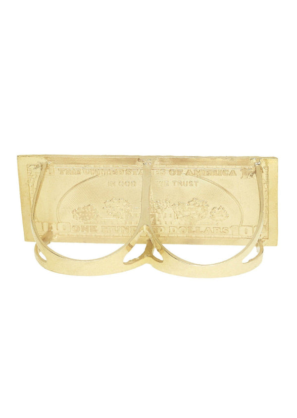 $100 Dollor Bill  10K Gold Mens Ring | 6.9 Grams
