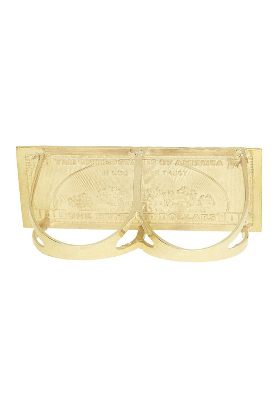 $100 Dollor Bill  10K Gold Mens Ring | 6.9 Grams
