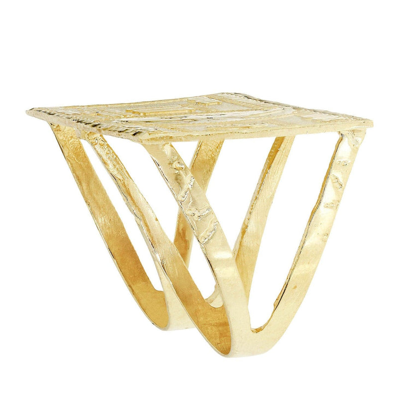 $100 Dollor Bill  10K Gold Mens Ring | 6.9 Grams