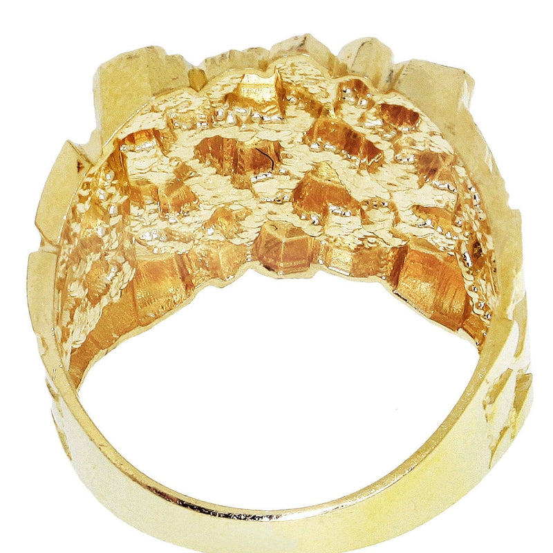 Gold Nugget Ring- 10K Gold | 6.9 Grams