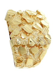 Gold Nugget Ring- 10K Gold | 6.9 Grams