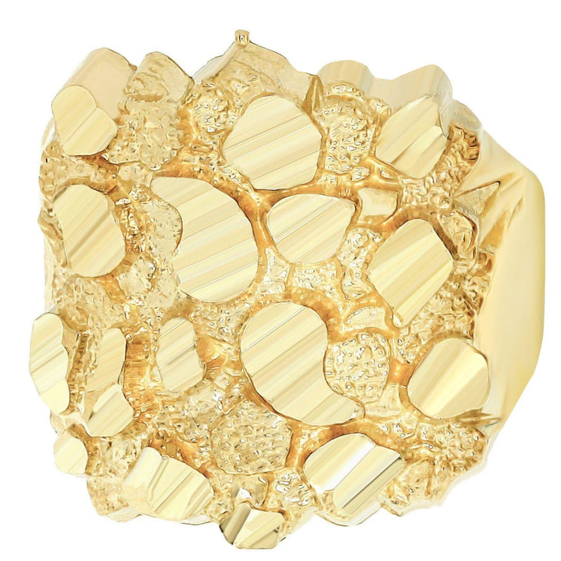 Gold Nugget Ring- 10K Gold | 6.1 Grams