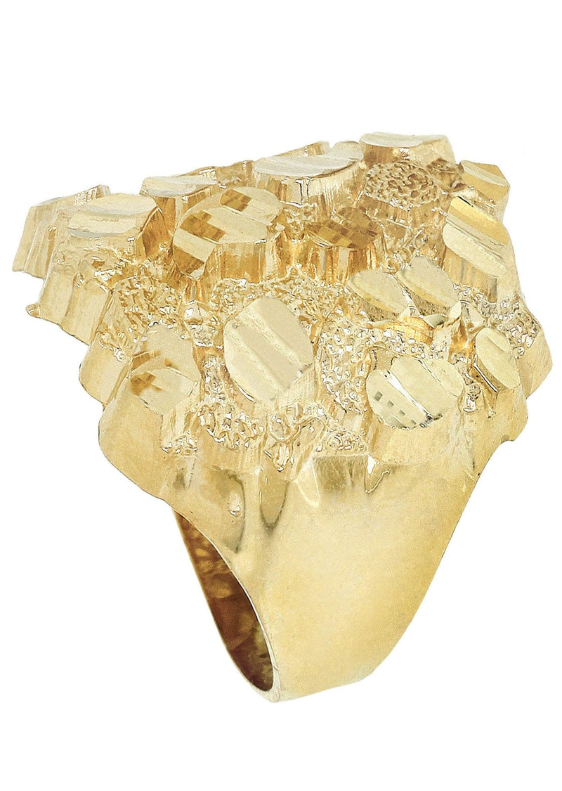 Gold Nugget Ring- 10K Gold | 6.1 Grams